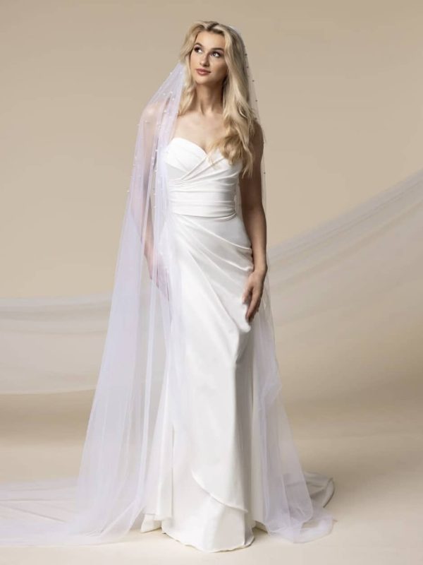 Crown Wedding Dress by Naama Navipur