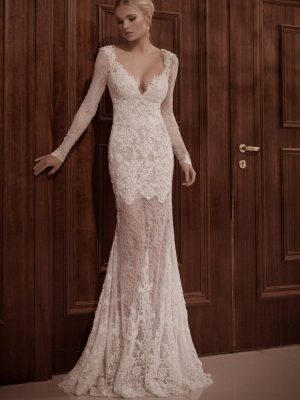 Goddess Wedding Dress by Naama Navipur