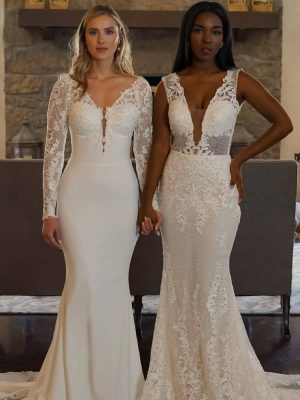 Grace and Diamond Wedding Dresses by Naama Navipur