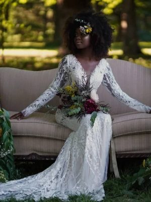 Jewel Wedding Dress by Naama Navipur