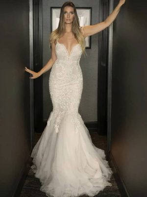 Luxe divine Wedding Dress by Naama Navipur