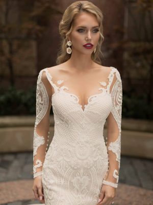 Merengue Wedding Dress by Naama Navipur