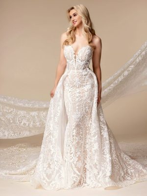 Ginger skirt Wedding Dress by Naama Navipur