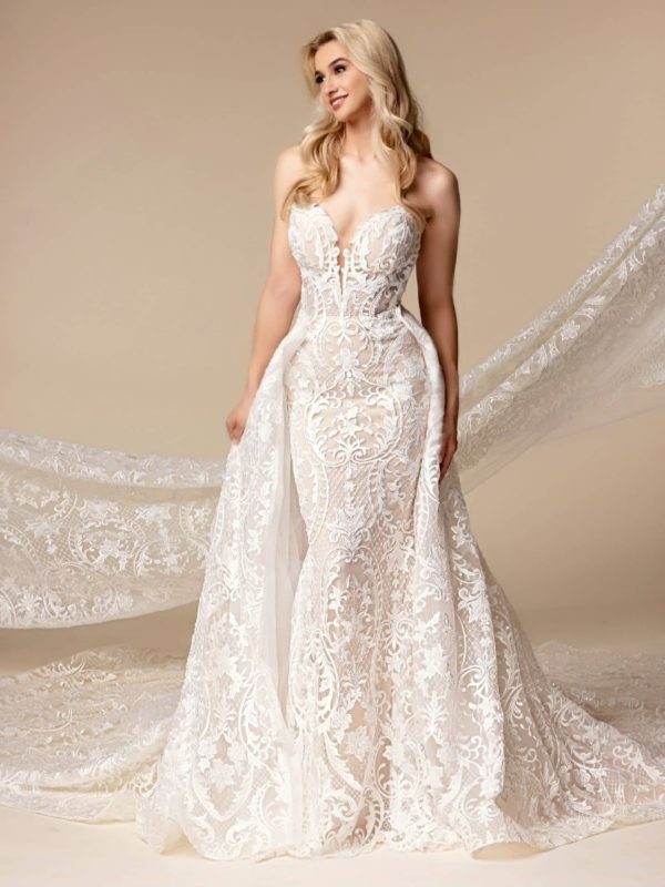 Ginger skirt Wedding Dress by Naama Navipur