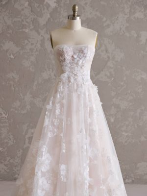 Maggie Sottero Laila A Line Best bridal boutique in San Diego