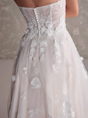 Maggie Sottero Laila A Line Romantic lace wedding dresses