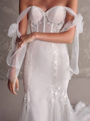 Maggie Sottero Lisbon Fit and Flare Designer wedding dresses San Diego