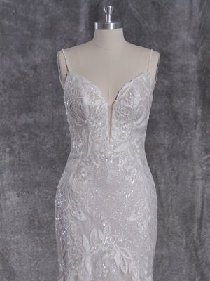 Sottero and Midgley Dove Fit and Flare Vintage wedding dress collection
