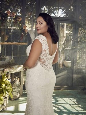 Casablanca Justine Fit and Flare Where to buy a wedding dress online