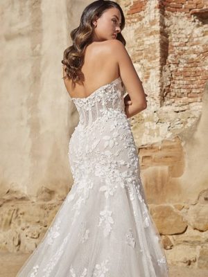Casablanca Paulina Fit and Flare Luxury wedding gowns San Diego