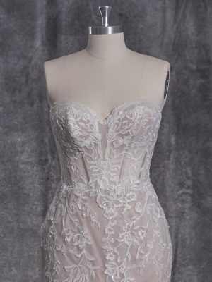 Maggie Sottero Danielle Mermaid Wedding gown alterations San Diego