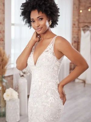 Maggie Sottero Greenley fit and flare Bridal boutique San Diego
