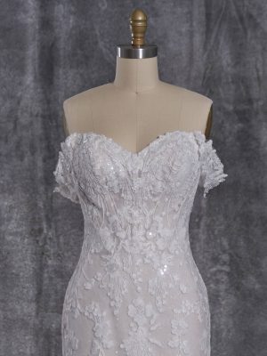 Maggie Sottero Harlem Lane Sheath Best bridal shop in San Diego