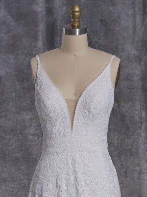 Maggie Sottero Hillary A Line Beach wedding gowns for destination weddings