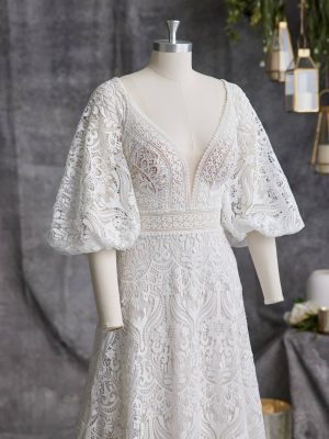 Maggie Sottero Hillary A Line Ethereal wedding dresses for outdoor weddings