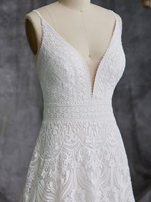 Maggie Sottero Hillary A Line Wedding Dress 2