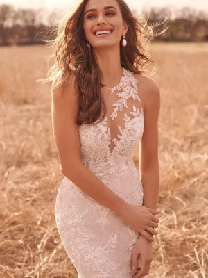 Maggie Sottero Kern Fit and Flare Wedding gown alterations San Diego