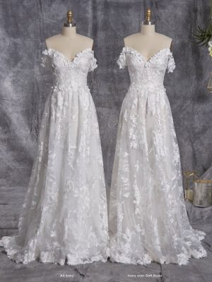 Maggie Sottero Leandra A Line Bridal boutique San Diego
