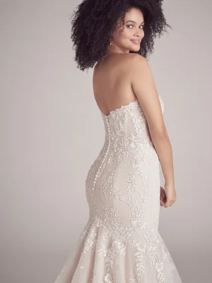 Maggie Sottero Lennon Fit and Flare Lace wedding dresses San Diego