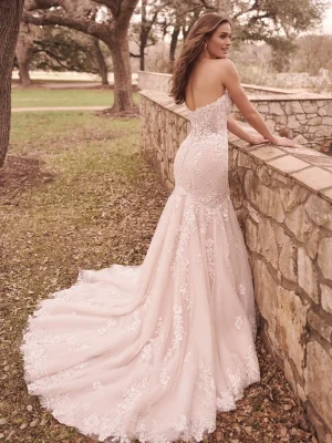 Maggie Sottero Lennon Fit and Flare Southern California bridal shop 1