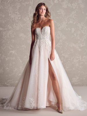 Maggie Sottero Marguerite A Line Classic wedding dresses with long trains