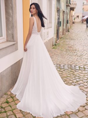 Maggie Sottero Maurelle A Line Wedding gown alterations San Diego