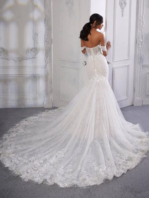 Morilee Circe mermaid Bespoke wedding dresses worldwide