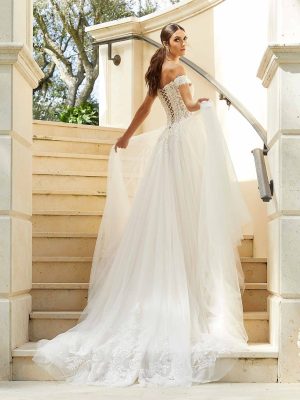 Morilee Floretta A Line wedding dressUnique wedding dress designs