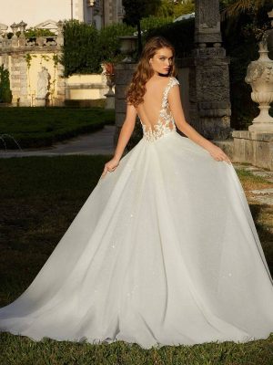 Morilee Francesca Fit and Flare Designer wedding dresses San Diego
