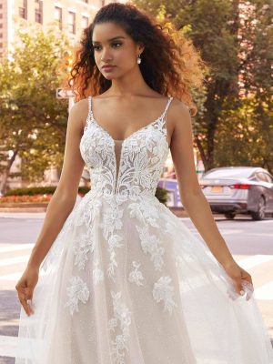 Morilee Jeanelle A Line Wedding gown alterations San Diego
