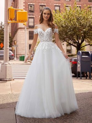 Morilee Joaquina Ball Gown Best bridal boutique in San Diego
