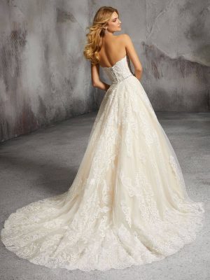 Morilee Lisa A Line Beach wedding gowns for destination weddings