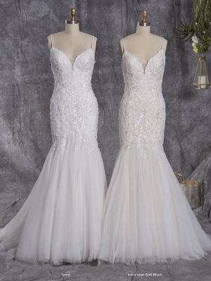 Rebecca Ingram Beatrice Fit and Flare Best bridal boutique in San Diego