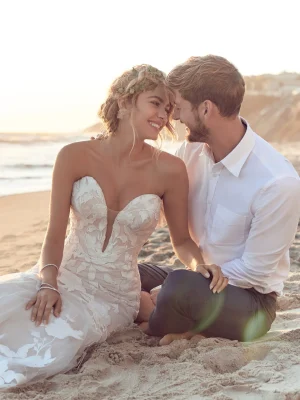 Rebecca Ingram Hattie Modern minimalist wedding dresses