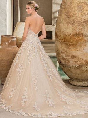 Casablanca Amber A Line Bridal gown shopping San Diego