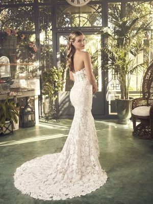 Casablanca Jolie Fit and Flare Luxury wedding gowns San Diego