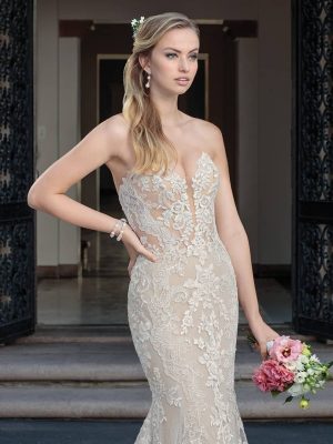 Casablanca Masie Fit and Flare San Diego bridal fashion
