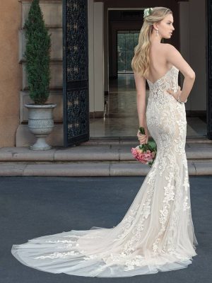 Casablanca Masie Fit and Flare Wedding dress stores near me