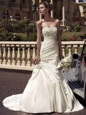 Casablanca Style 2104 Mermaid Wedding Gown