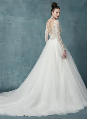 Maggie Sottero Mallory Dawn A line Bridal boutique San Diego