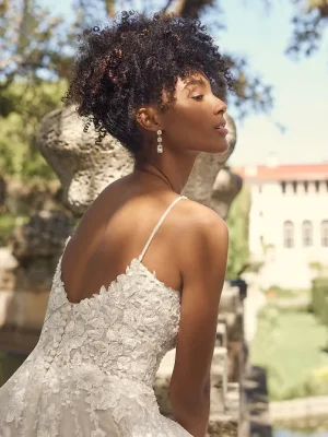 Maggie Sottero Pia A line San Diego bridal store