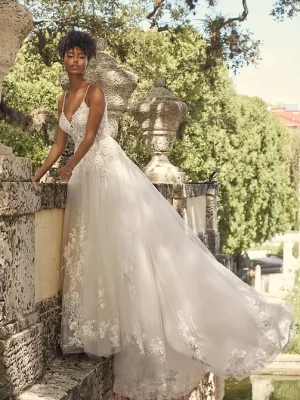 Maggie Sottero Pia A line Wedding dress stores near me