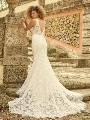 Maggie Sottero drita Fit and Flare Top rated wedding dress store San Diego