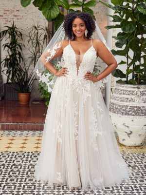 Callie A Line Wedding Dress by Beloved 01