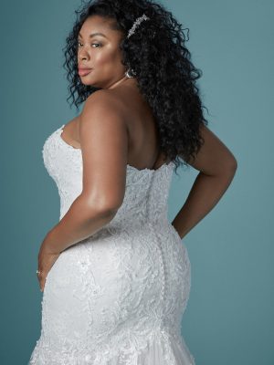 Lonnie Lynette Mermaid Wedding Dress by Maggie Sottero 04
