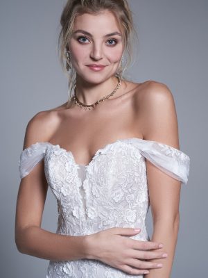 Montecito Fit and Flare Wedding Dress by Sottero Midgley 03