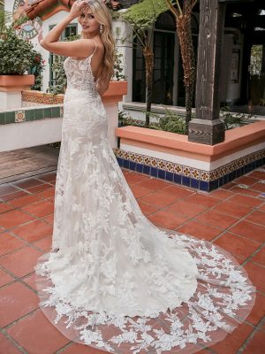 Raquel Fit and Flare Wedding Dress by Beloved 02
