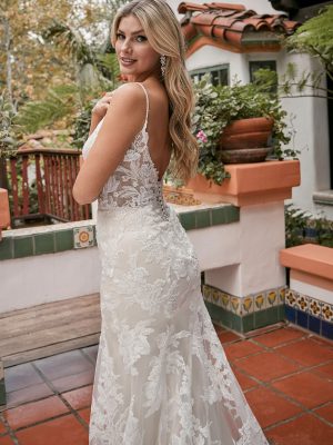 Raquel Fit and Flare Wedding Dress by Beloved 03