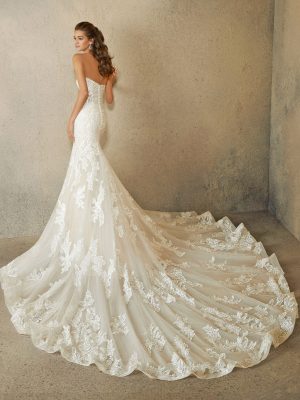 Rochelle Mermaid Wedding Dress by Morilee 02