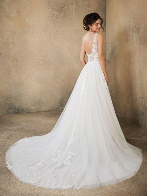 Rosa A Line Wedding Dress by Morilee 02